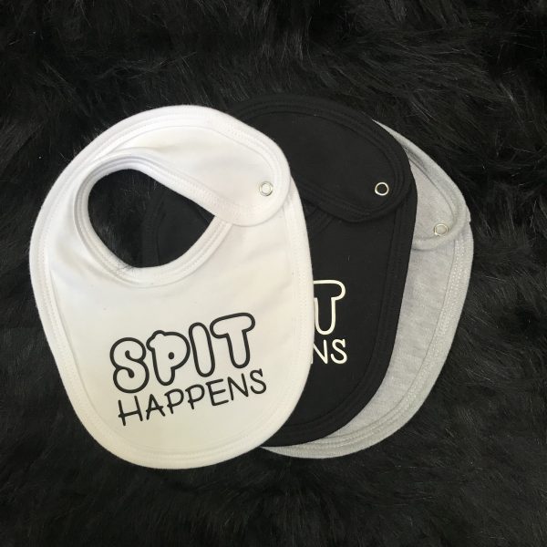 Spit Happens Bib