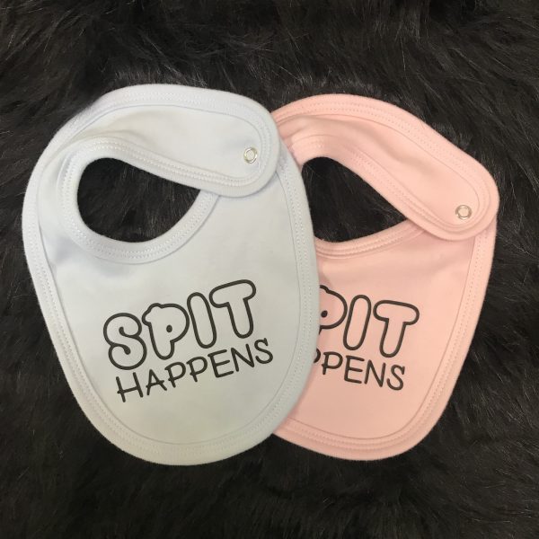 Spit Happens Bib